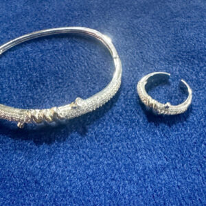 Silver Bracelet and Ring